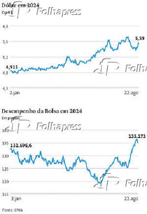 Dlar em 2024 e Desempenho da Bolsa em 2024