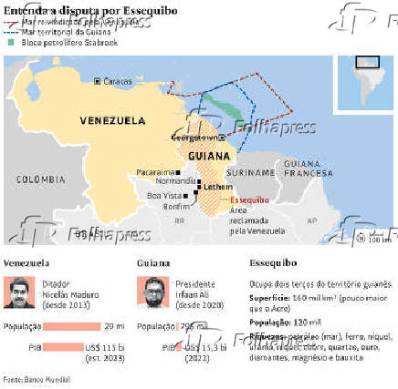 Entenda a disputa por Essequibo