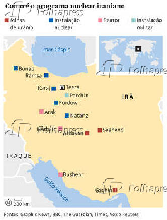 Como  o programa nuclear iraniano
