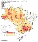 20% das cidades do Brasil registram seca severa ou extrema