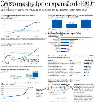 Censo mostra forte expanso de EAD