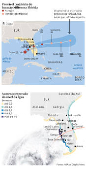 Provvel trajetria do furaco Milton na Flrida
