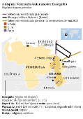 A disputa Venezuela-Guiana sobre Essequibo