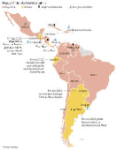 Mapa poltico da Amrica Latina