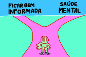 Charge - 'Entre a informao e sade mental'