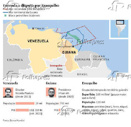 Entenda a disputa por Essequibo
