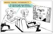 Charge - 'Vamos todos morrer'