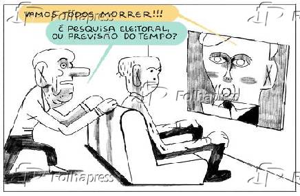 Charge - 'Vamos todos morrer'