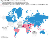 Mapa-mndi do direito ao aborto no mundo