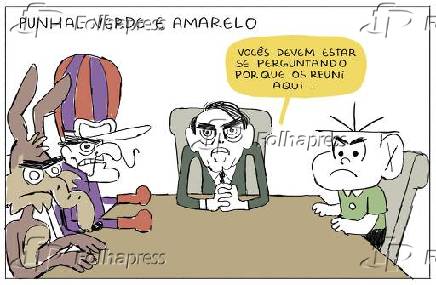 Charge - 'Punhal verde e amarelo'