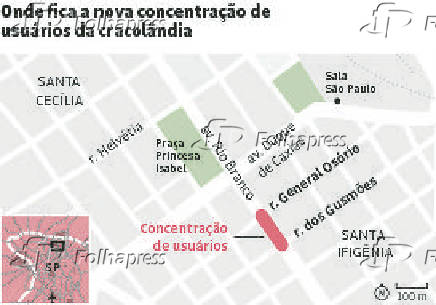Cracolndia migra para novo ponto no centro de So Paulo