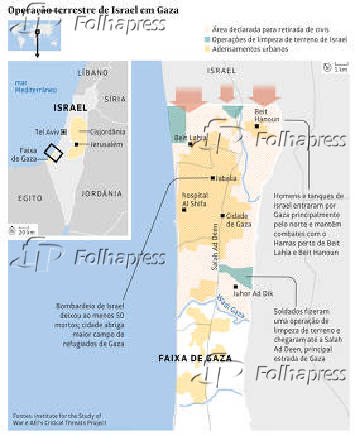 Operao terrestre de Israel em Gaza