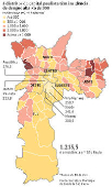 5 distritos da capital paulista tm incidncia de dengue abaixo de 300