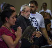 Missa de stimo dia da ex-primeira-dama, Marisa Letcia Lula da Silva