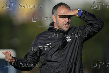 Entrenamiento del FC Barcelona