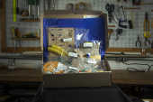 Caixa do projeto Tech Lab Box, desenvolvido pela empresa MundoMaker