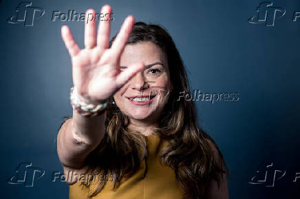 Retrato de Simone Oliveira, executiva da Globo Filmes