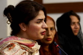 Pakistan's transgender rights activists press conference in Karachi