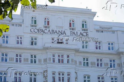 Fachada do hotel Copacabana Palace (RJ) onde Madonna est hospedada