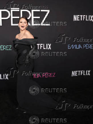 Premiere for the film Emilia Perez at The Egyptian Theatre Hollywood in Los Angeles