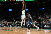 NBA: Minnesota Timberwolves at Boston Celtics