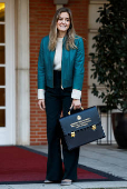 Spain's Energy and Environment Minister Aagesen attends her first cabinet meeting