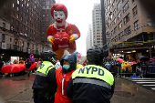 98th Macy's Thanksgiving Day Parade in New York City