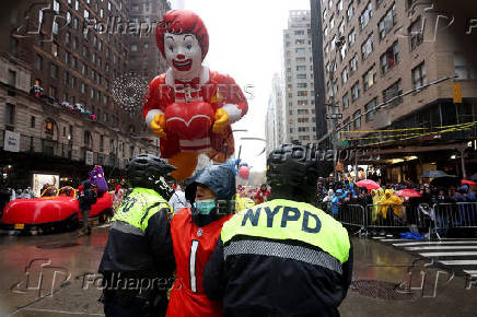 98th Macy's Thanksgiving Day Parade in New York City