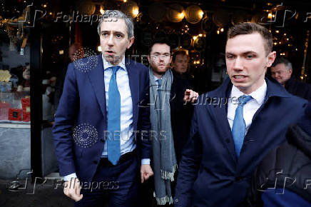 Ireland's Taoiseach Simon Harris wraps up election campaign