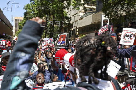 People protests against abductions in Kenya