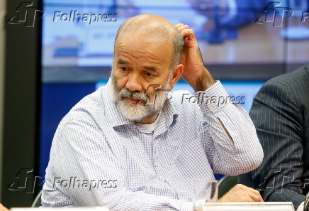 Joo Vaccari Neto durante depoimento  CPI dos Fundos de Penso