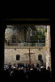 Good Friday procession in Jerusalem