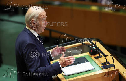 World leaders take part in the 79th annual U.N. General Assembly high-level debate