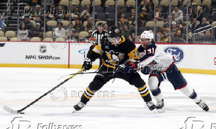 NHL: Preseason-Columbus Blue Jackets at Pittsburgh Penguins