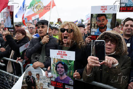 Memorial event for victims of October 7 attack on Israel, in London