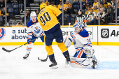 NHL: Edmonton Oilers at Nashville Predators