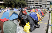 Al menos 4.000 indgenas llegan a Bogot para denunciar muerte de nios en sus territorios