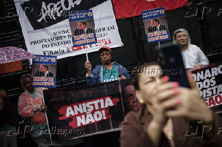 Manifestao 'Sem anistia para os golpistas'