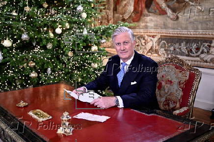 King Philippe of Belgium holds Christmas address to the nation