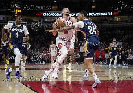 NBA: New Orleans Pelicans at Chicago Bulls