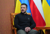 Ukraine's President Zelenskiy visits Poland