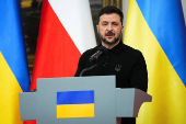 Ukraine's President Zelenskiy visits Poland