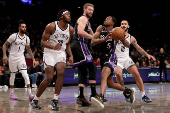 NBA: Sacramento Kings at Brooklyn Nets