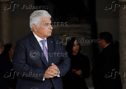 Panama's President Jose Raul Mulino and his Paraguayan counterpart Santiago Pena meet, in Panama City