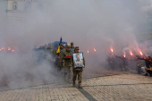Funeral of Ukrainian serviceman Pavlo Petrychenko in Kyiv