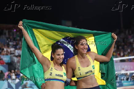 Ana Patrcia e Duda vo disputar ouro no vlei de praia