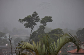 Ceu fechado e chuva em so paulo