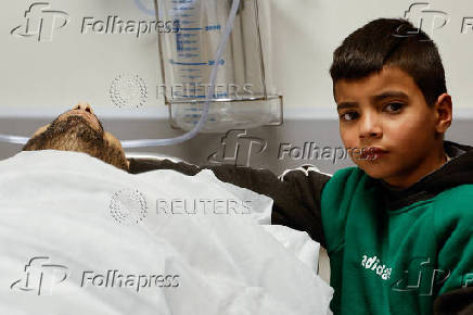 Body of Hussien Khdoer, who was killed by Israeli forces, in Jenin