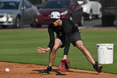 MLB: New York Yankees-Workouts