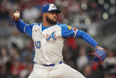 MLB: Kansas City Royals at Atlanta Braves